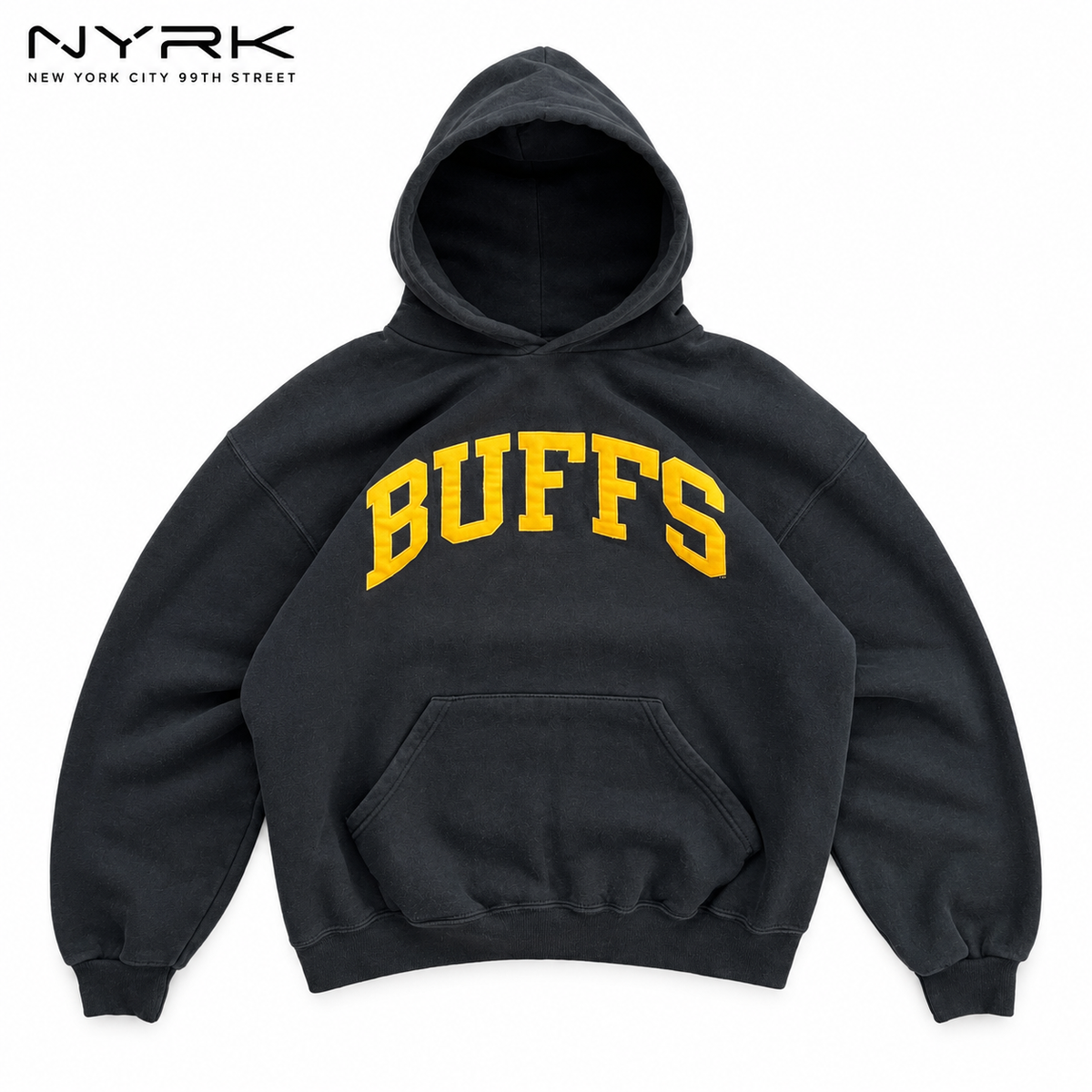 NYRK.ニューヨーカー カッレッジパーカー ヴィンテージ フーディー スウェットパーカー メンズ