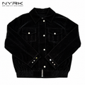 NYRK.ニューヨーカー ショート丈 スエード ハンディングジャケット