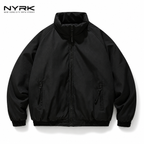 NYRK.ニューヨーカー スタンドカラー ジップアップブルゾン メンズ