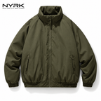NYRK.ニューヨーカー スタンドカラー ジップアップブルゾン メンズ