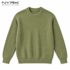 NYRK .ニューヨーカー リブニット クルーネック 長袖セーター メンズ