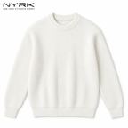 NYRK .ニューヨーカー リブニット クルーネック 長袖セーター メンズ