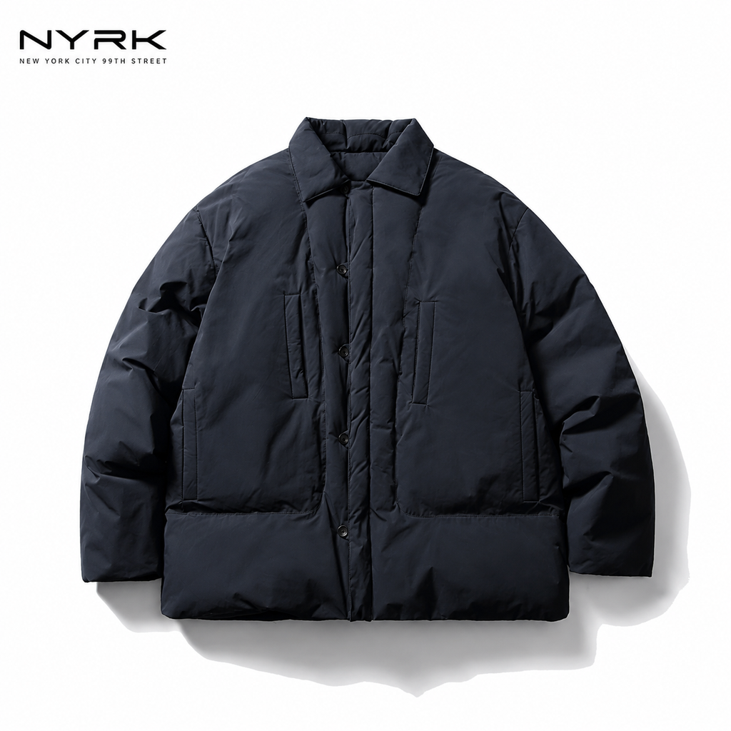 NYRK.ニューヨーカー 中綿ジャケット キルティング 防寒ブルゾン メンズ
