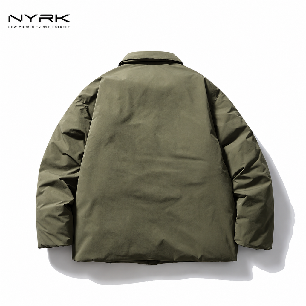 NYRK.ニューヨーカー 中綿ジャケット キルティング 防寒ブルゾン メンズ
